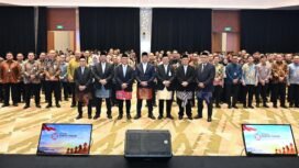 Foto: Jajaran direksi PT Jasa Raharja saat melaksanakan upacara hari sumpah pemuda 2026