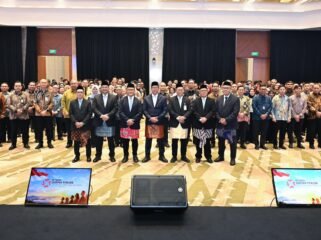 Foto: Jajaran direksi PT Jasa Raharja saat melaksanakan upacara hari sumpah pemuda 2026